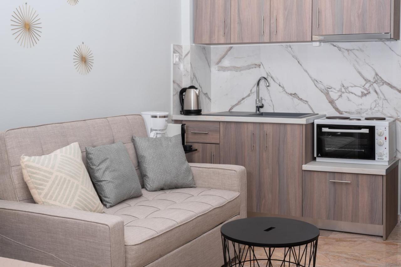 Mk Summer Breeze Luxury Apartments Agia Pelagia Eksteriør bilde