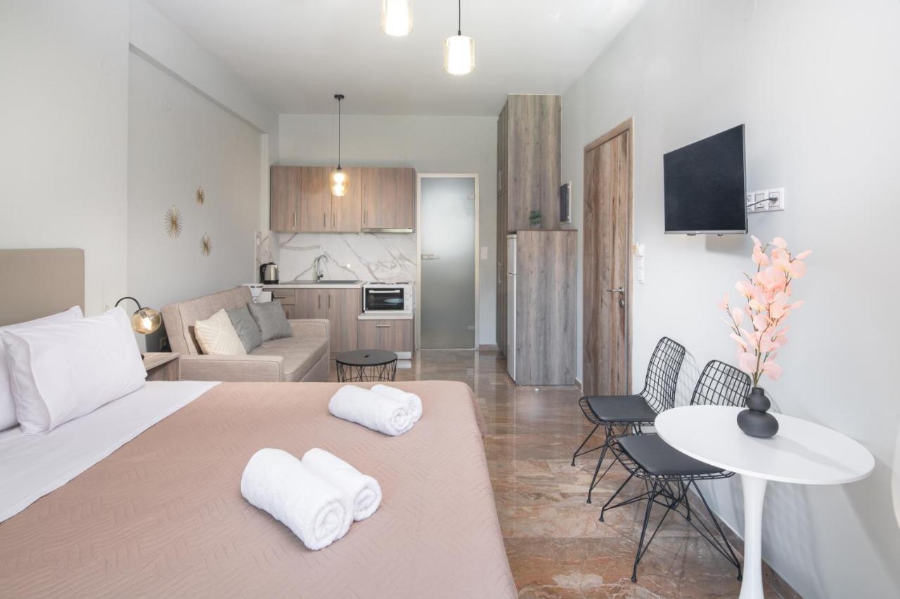 Mk Summer Breeze Luxury Apartments Agia Pelagia Eksteriør bilde