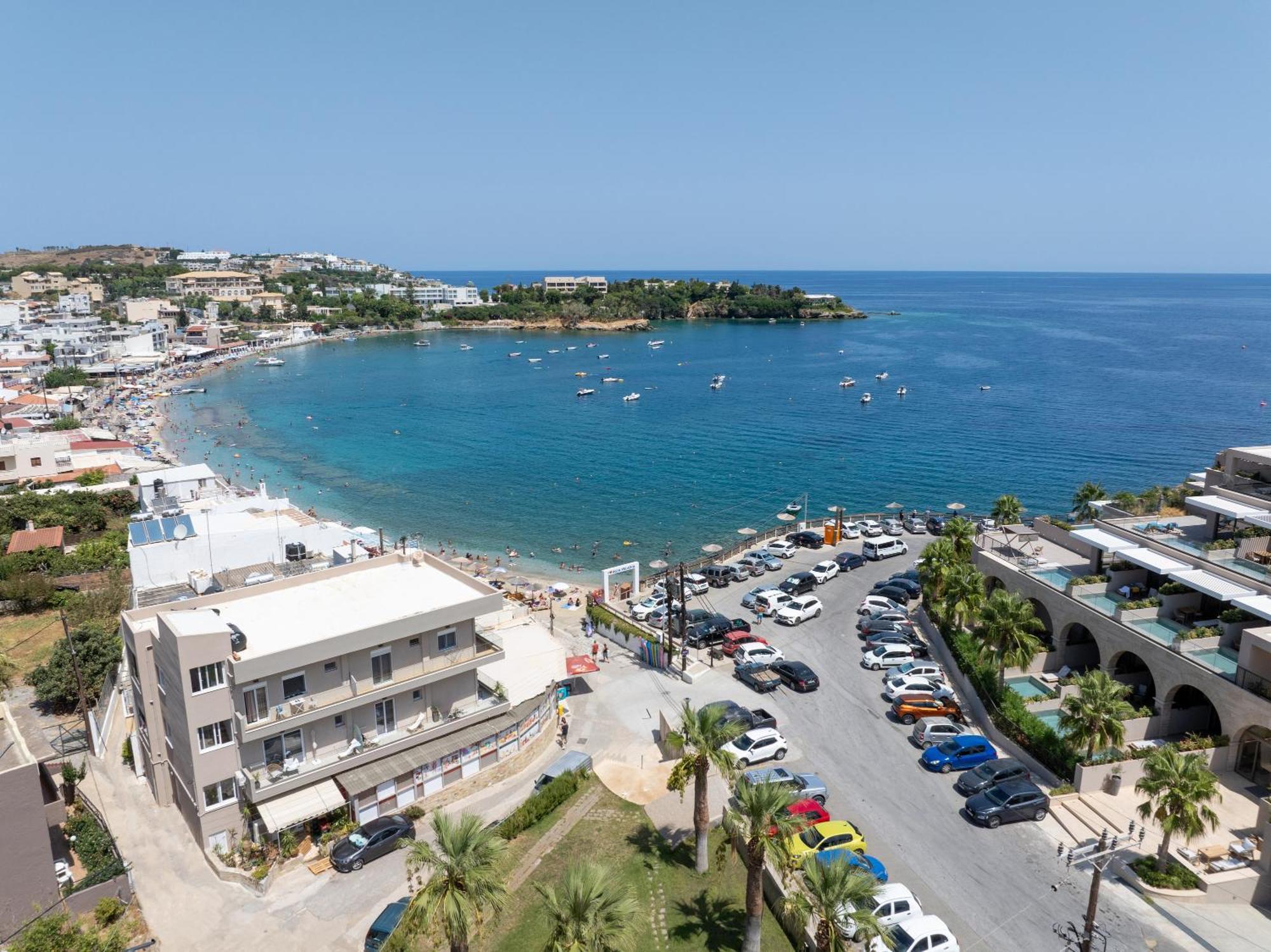 Mk Summer Breeze Luxury Apartments Agia Pelagia Eksteriør bilde