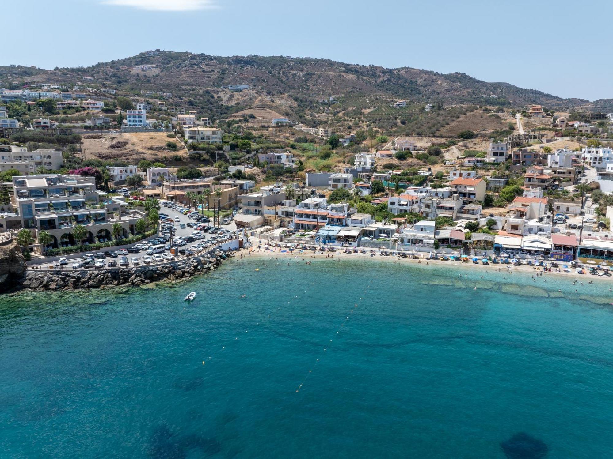 Mk Summer Breeze Luxury Apartments Agia Pelagia Eksteriør bilde